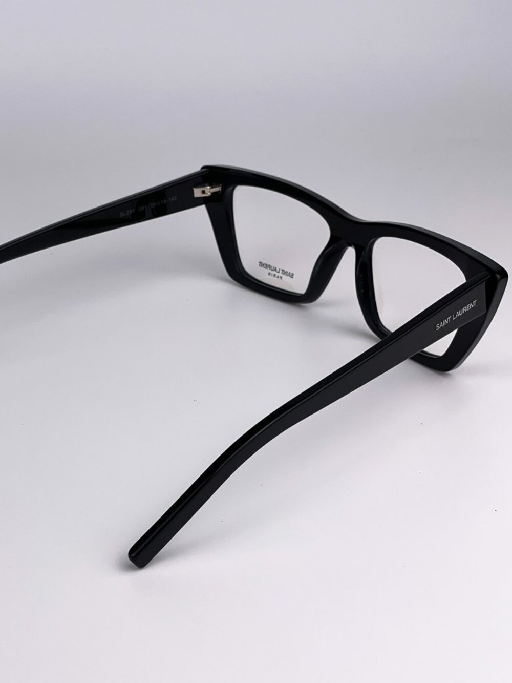 SAINT LAURENT SL291 001 BLACK CAT EYE EYEGLASSES - Picture 7 of 10